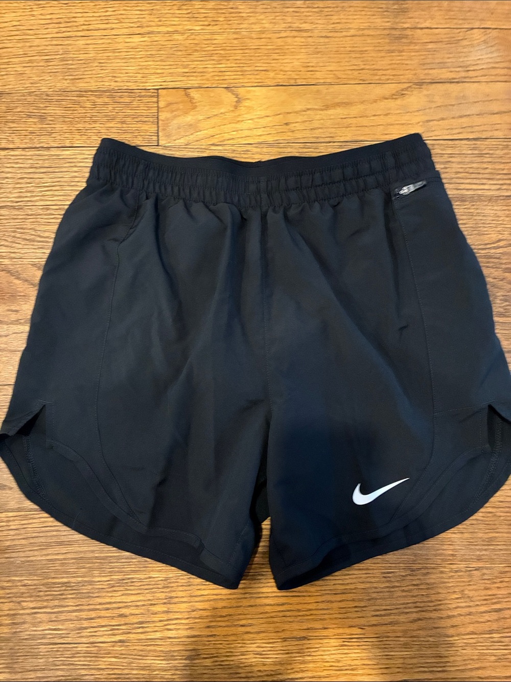 Nike Women’s Dri Fit Black Size S Running Shorts 4 inch inseam